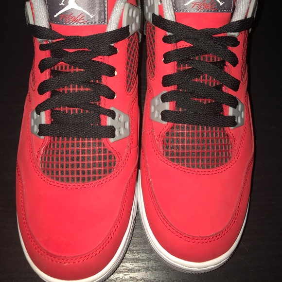 Jordan 4 Retro Toro Bravo Boys Size 6.5 - Picture 5 of 5